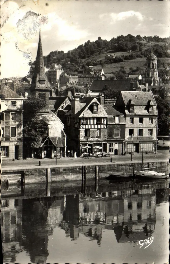 Honfleur — Museum Saint-Etienne und der alte Hafen — Éditions Gaby - Vorderseite