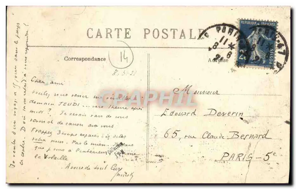 Honfleur — Hotel Saint-Siméon — A. Mottais, foto, Honfleur - Verso