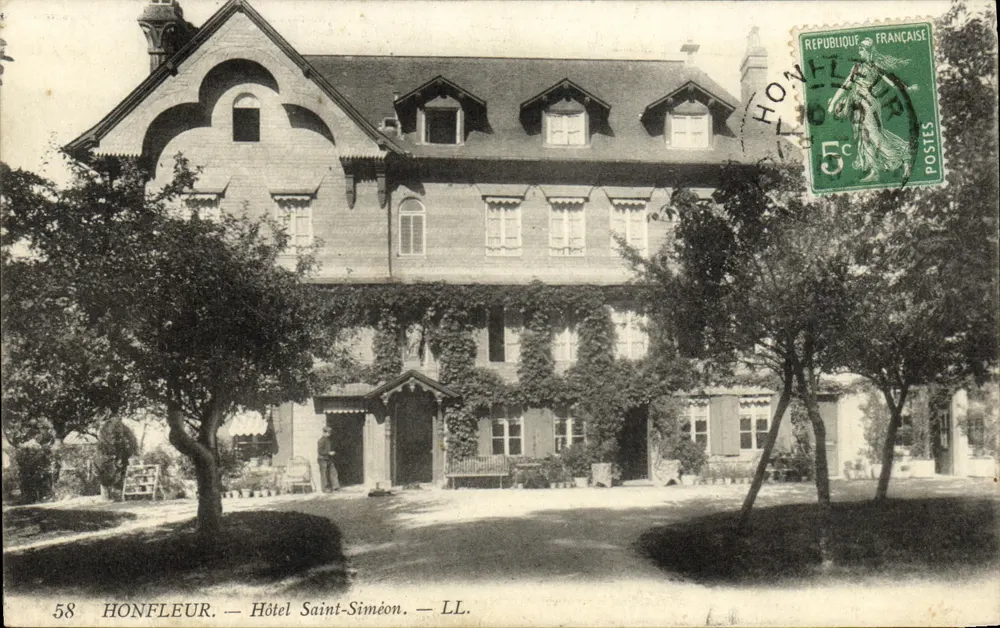 HONFLEUR — Hotel Saint-Siméon — LL. — n°58 - Frente