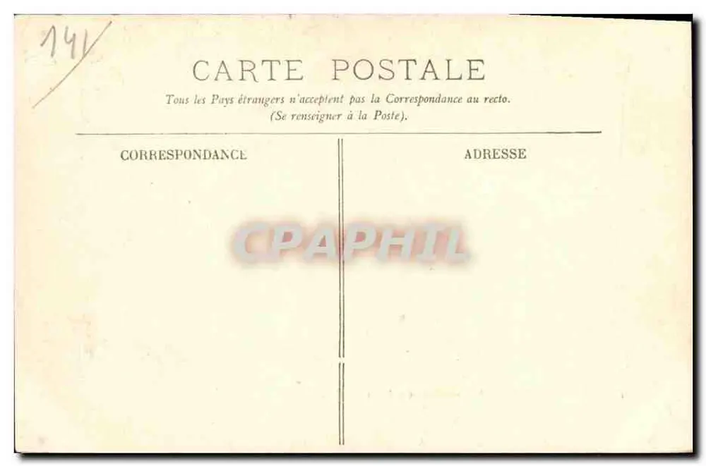 Honfleur — Ogólny widok przystani — LL. - Rewers