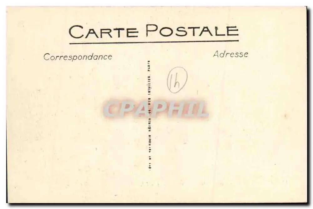Honfleur - Die Lieutenante und der Hafen - LL - Rückseite