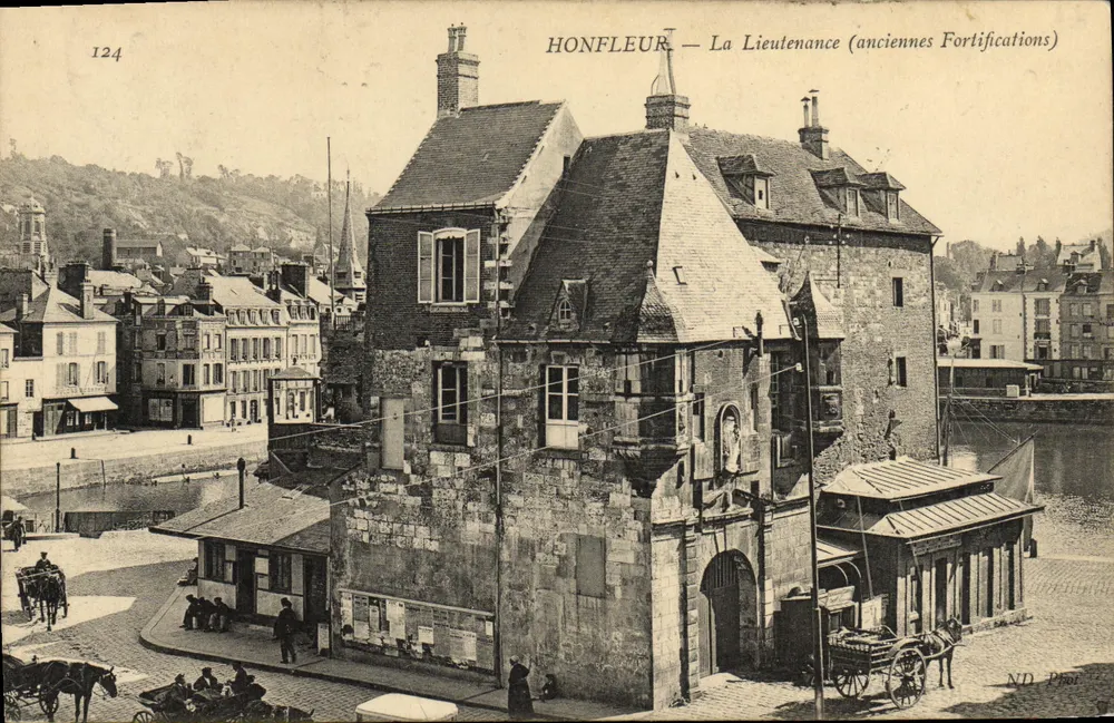 Honfleur — Die Lieutenant (alte Befestigungen) — ND Phor, Nr. 124 - Vorderseite