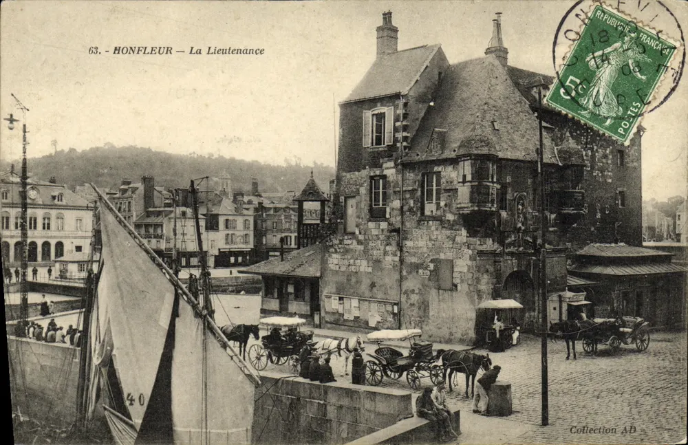 Honfleur — A Lieutenante — Coleção AD - Frente