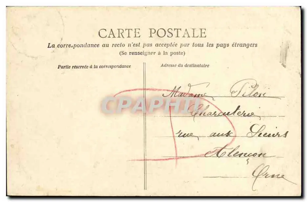 Honfleur — A Lieutenante — Coleção AD - Verso