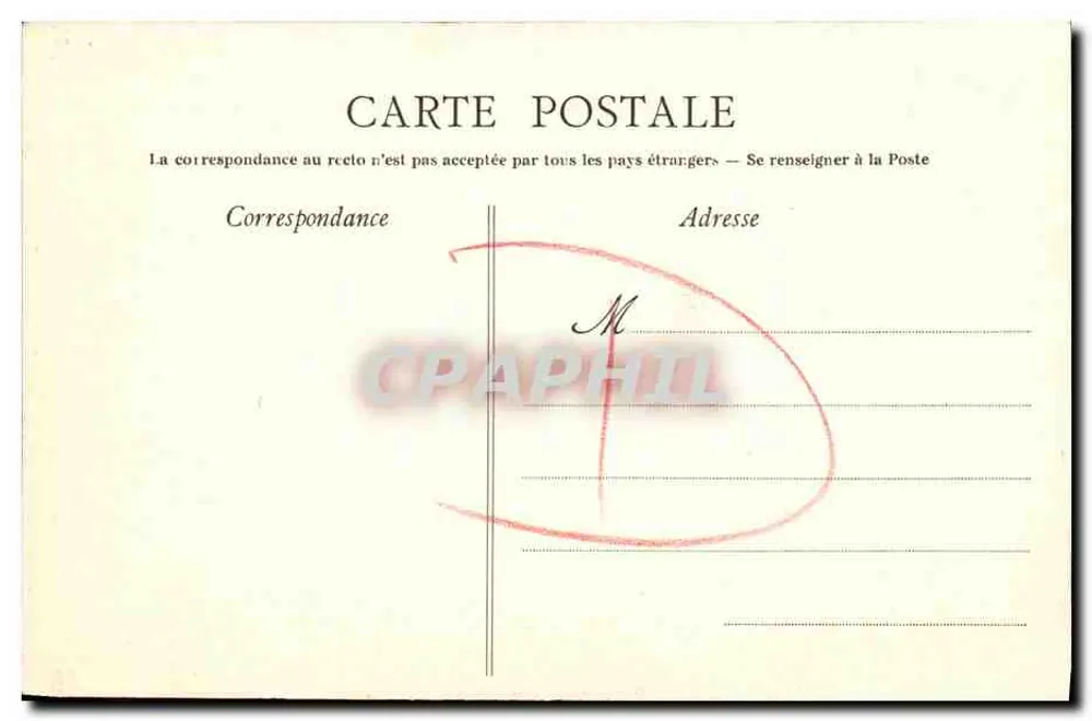 Honfleur — A Lieutenante — Coleção AD - Verso
