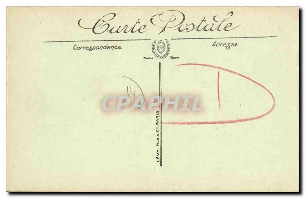 Honfleur — A Lieutenantance — L.L. - Verso