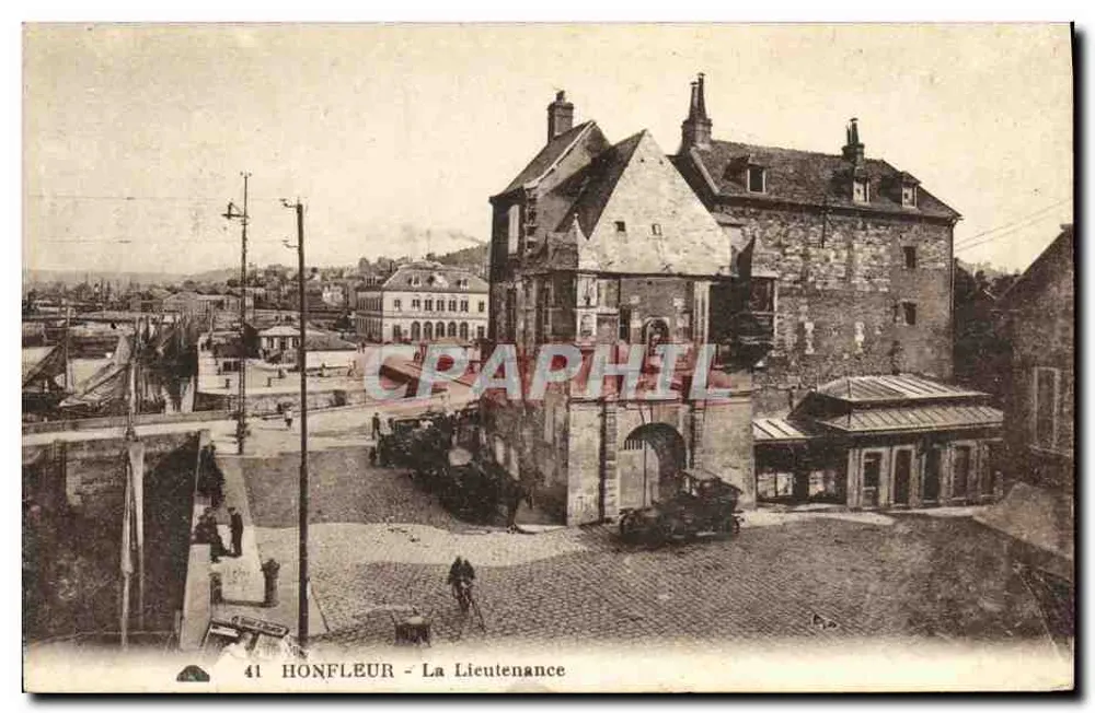 Honfleur - A Lieutenante — n° 41 - Frente