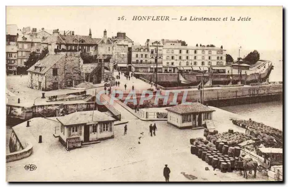 Honfleur — A Lieutenante e a Ponta — Editora BPD, n°26 - Frente