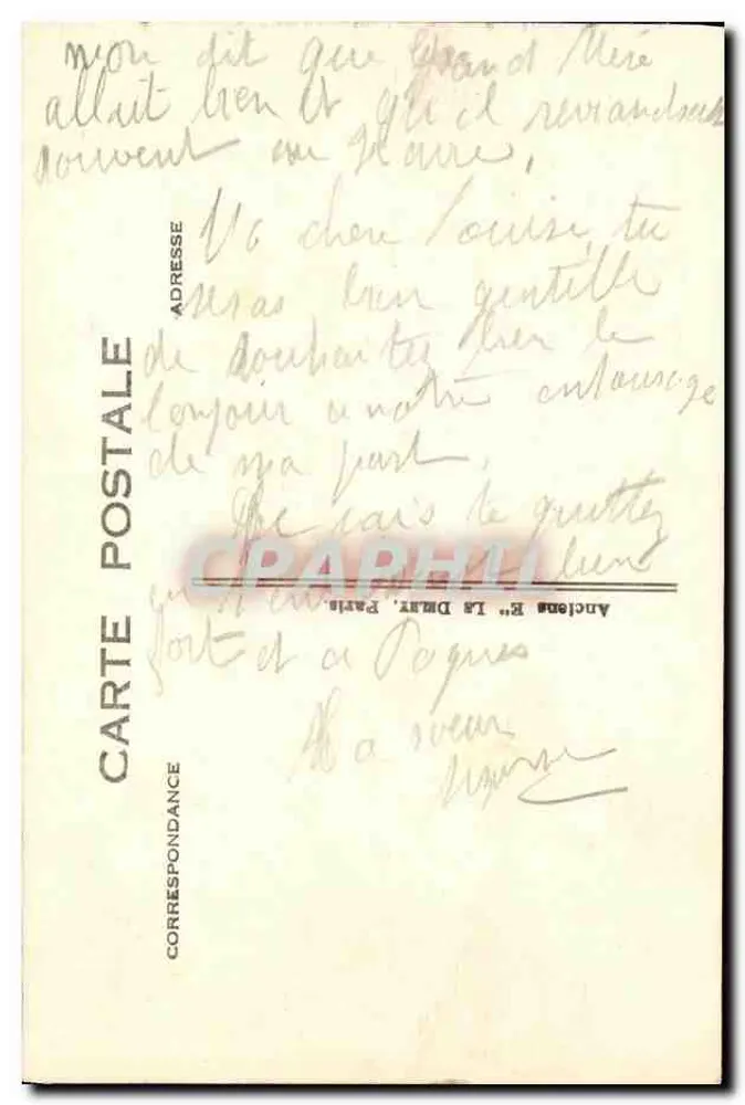 Honfleur — La Lieutenance y la Jetée — G. F., Le Havre - Reverso