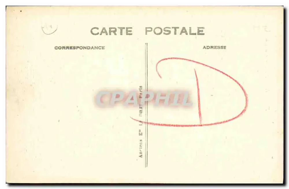 Honfleur — A Lieutenante — G. F. J. Hévre - Verso