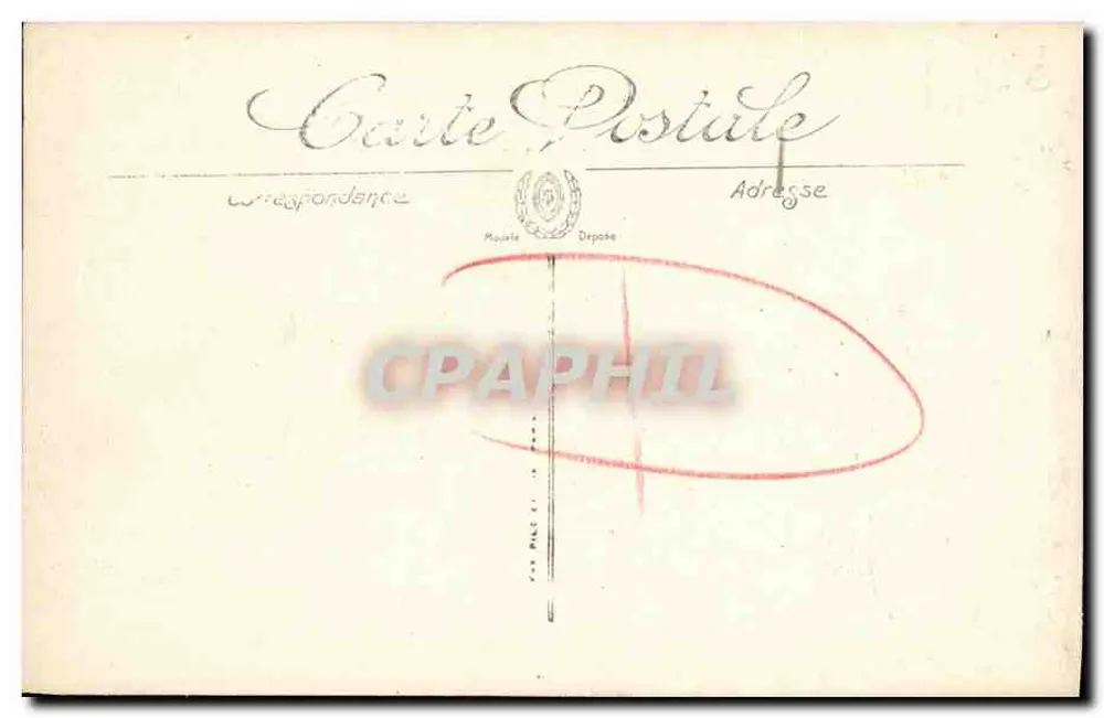 Honfleur — Ansicht der Lieutenantcy und des Hafens — LL. - Rückseite