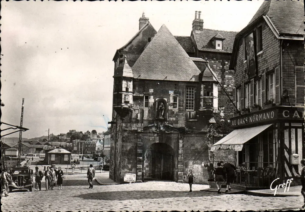 Porta da cidade — Honfleur — Éditions Greff - Frente