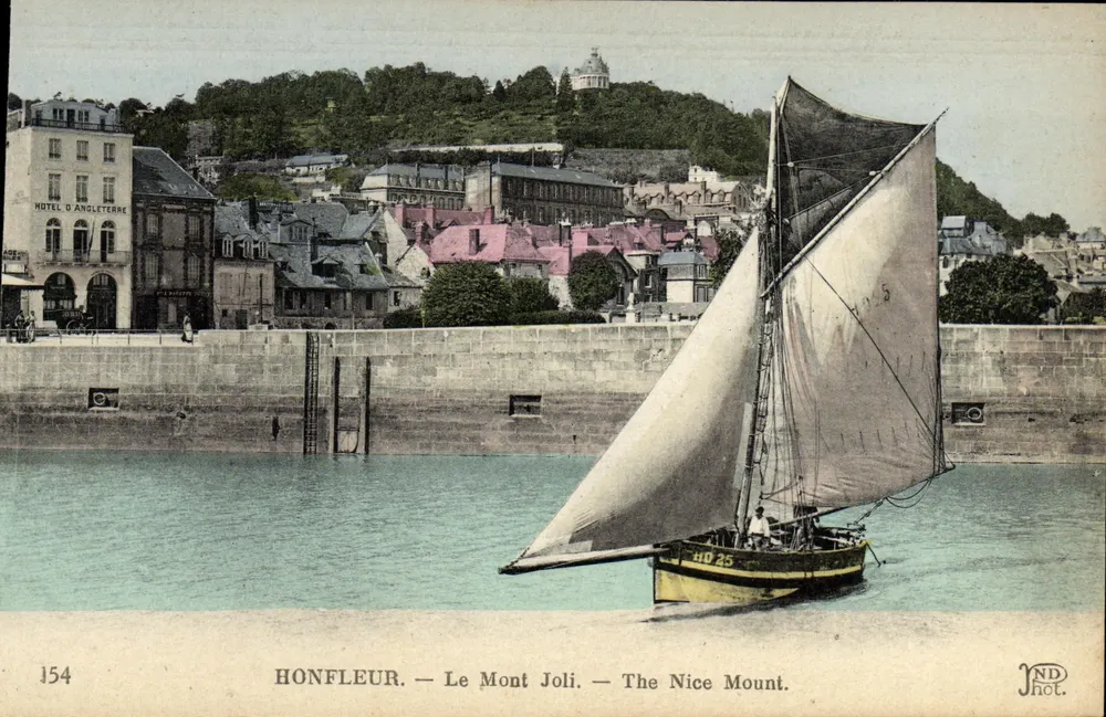 Honfleur — Mont Joli — O Monte Bonito — JND hot. - Frente