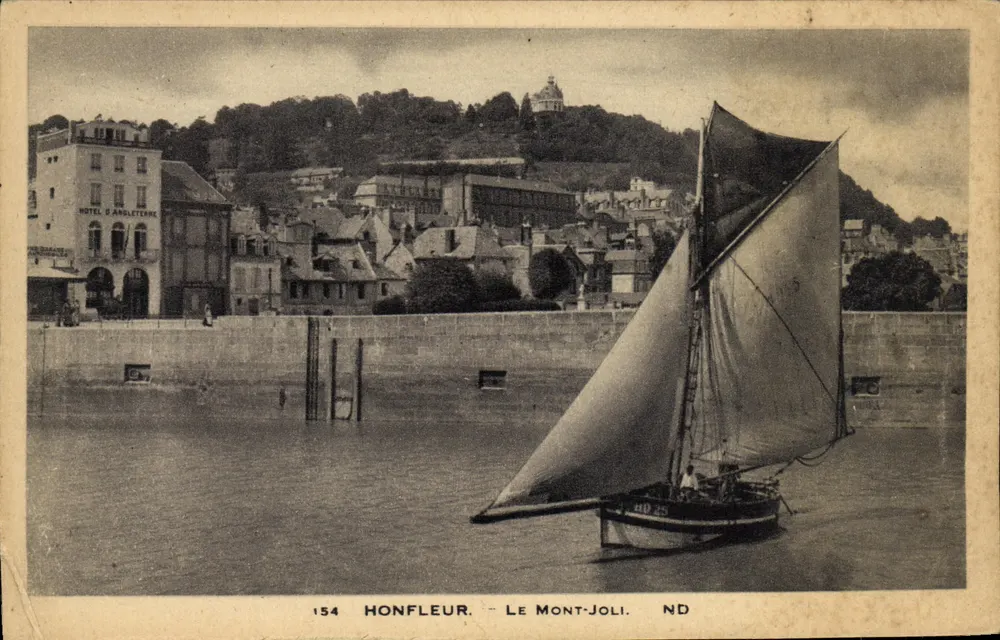 Honfleur — Le Mont-Joli — Éditeur : Edition Honfleur, n° 154 - Frente