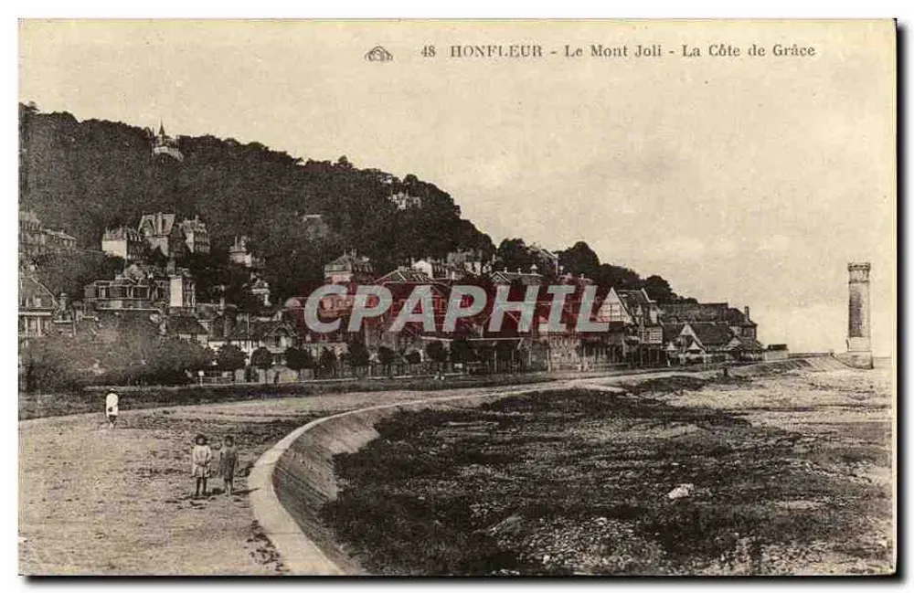 Honfleur - O Monte Joli - A Costa da Graça — n° 48 - Frente