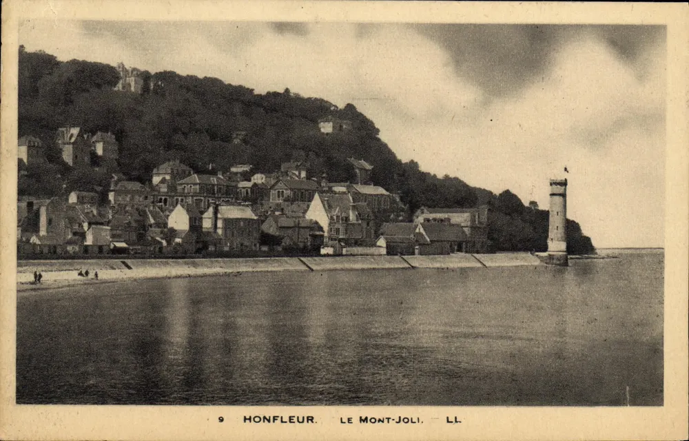 Honfleur — Le Mont-Joli — éditeur LL, n°9 - Frente