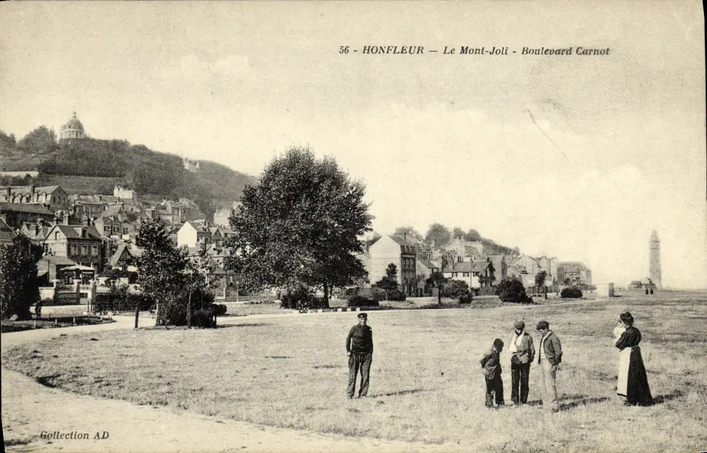 Honfleur — Mont-Joli — Boulevard Carnot — Coleção AD - Frente