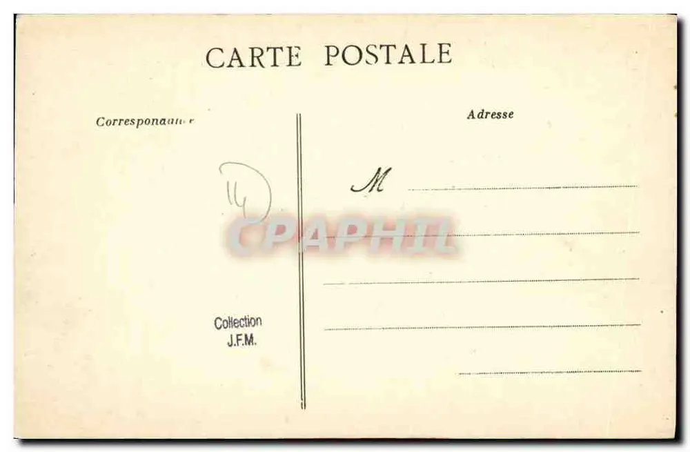 Honfleur — Mont-Joli — Boulevard Carnot — Coleção AD - Verso