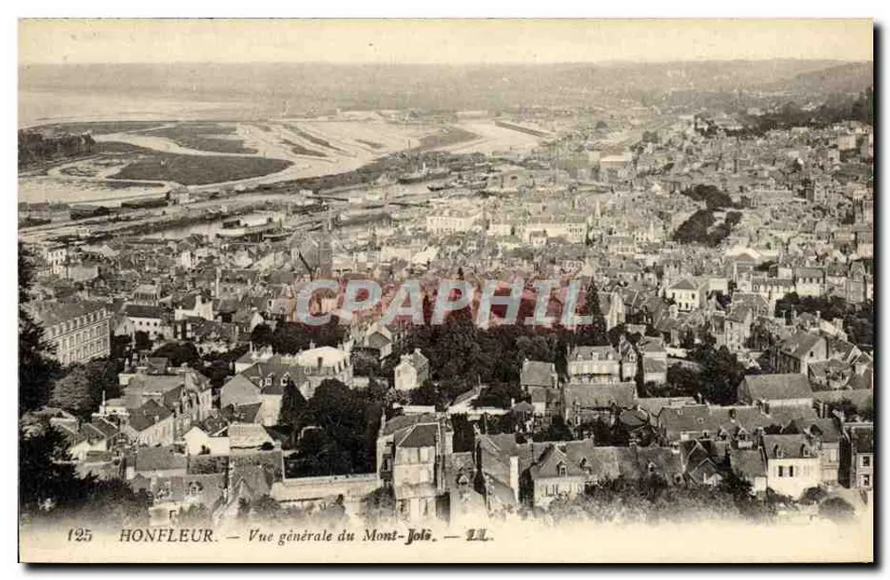 Honfleur — Vista geral do Mont-Joli — LL. — 125 - Frente