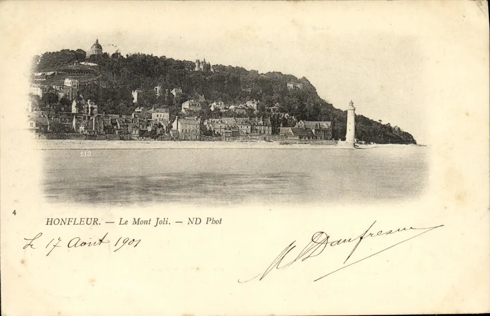 Honfleur — O Mont Joli — ND Phot - Frente