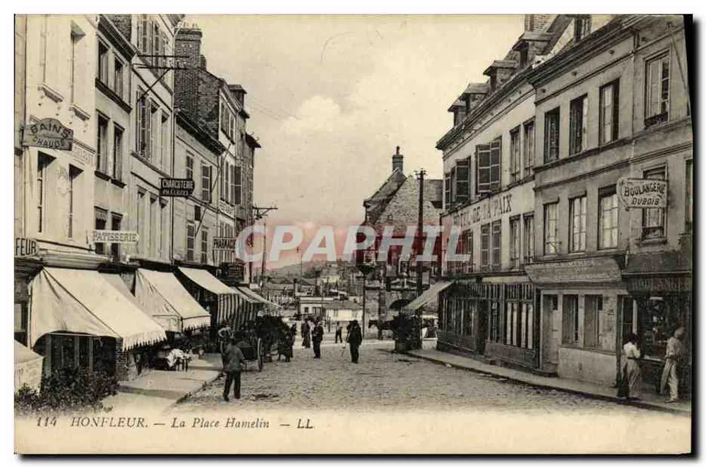 Honfleur — Place Hamelin — LL - Vorderseite