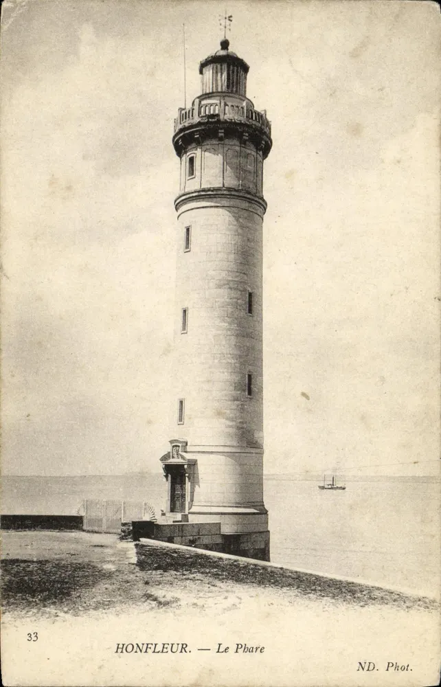 Honfleur — Le Phare - Awers