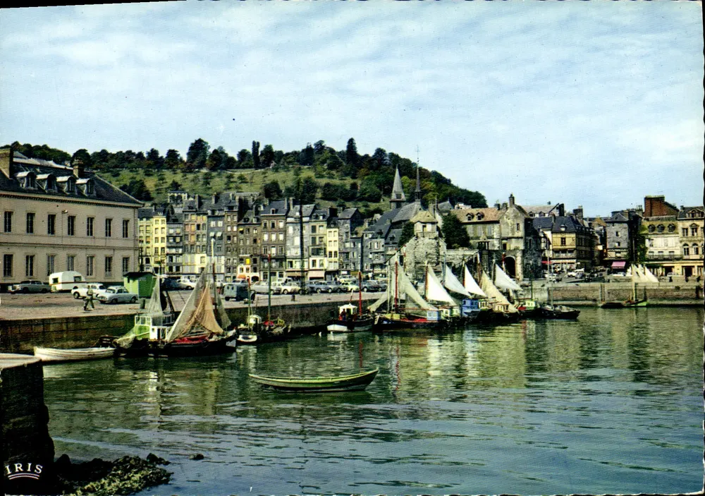 Honfleur — Der Hafen, die Boote und das Lieutenant's Office — Lumicap - Vorderseite