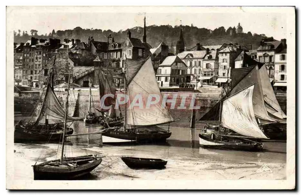 Honfleur — O porto e a costa da graça - Frente