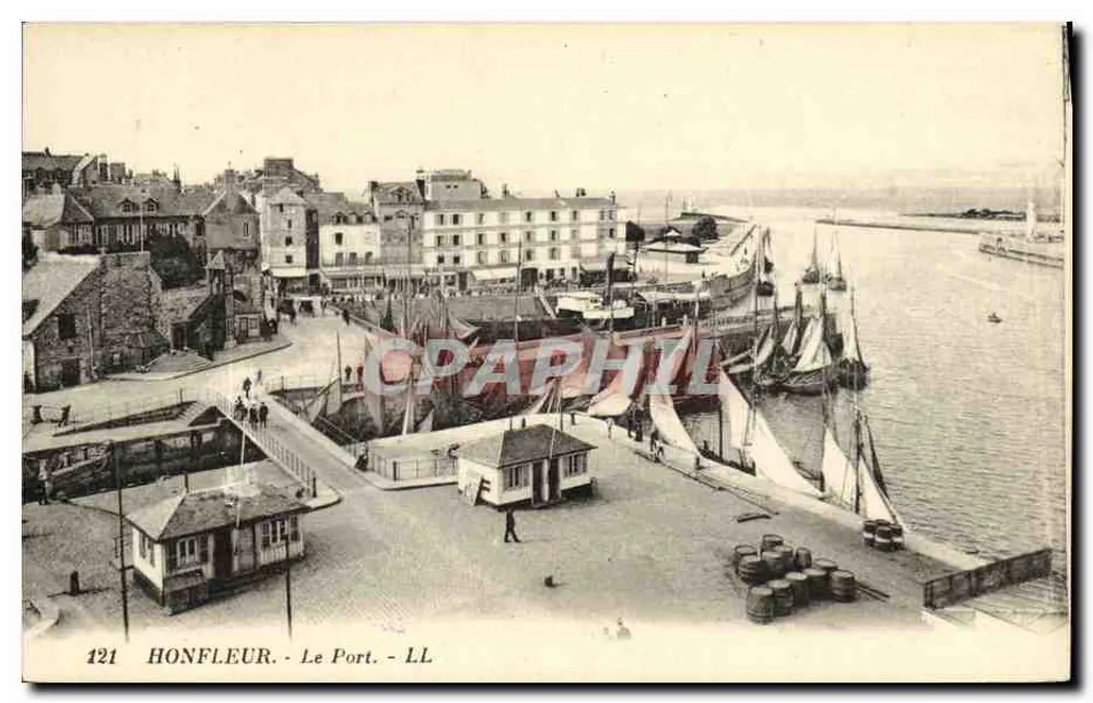 Honfleur - O Port - LL - Frente