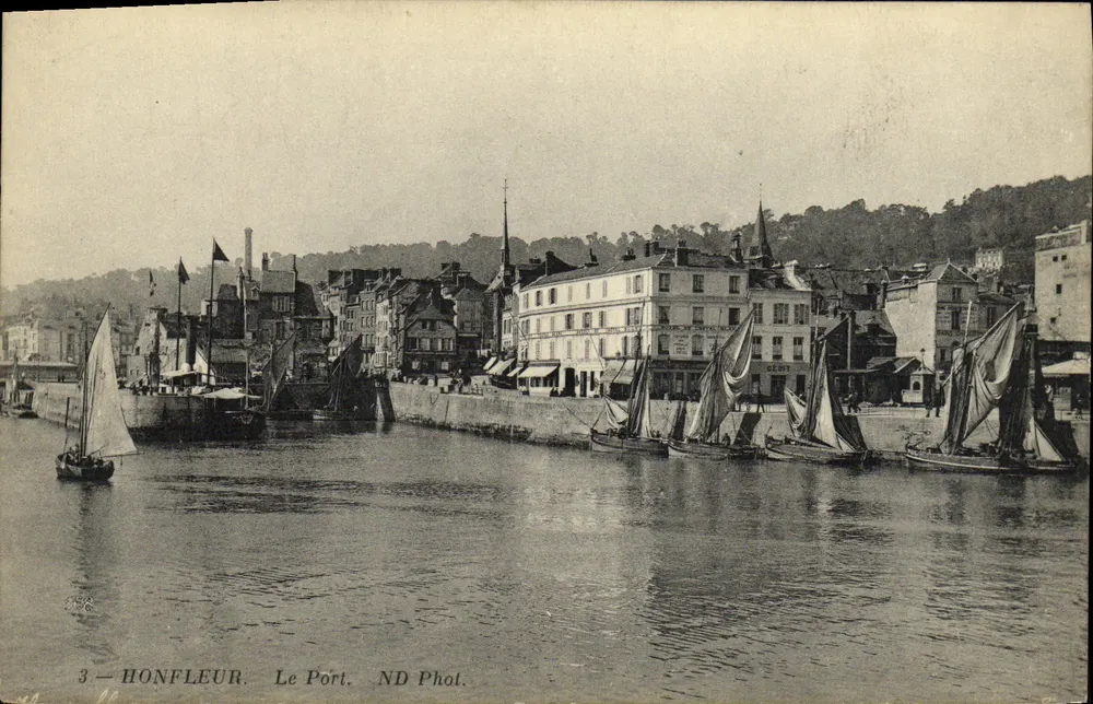 Honfleur — Le Port — ND Phot. - Frente