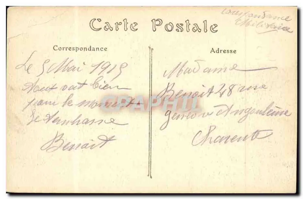Honfleur — O Avant-Port — ND. Fot. n°166 - Verso