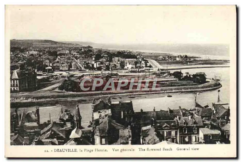 Deauville, die Blütenstränden — Allgemeiner Blick — Edition 'La Cigogne', Deauville - Vorderseite