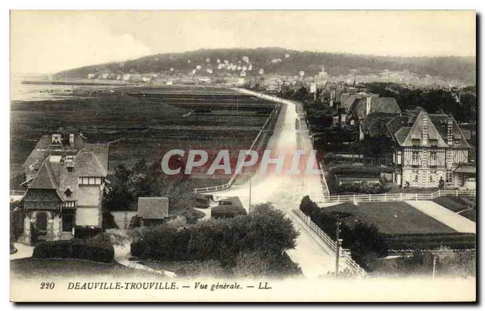 Deauville-Trouville — Allgemeiner Blick — LL. - Vorderseite