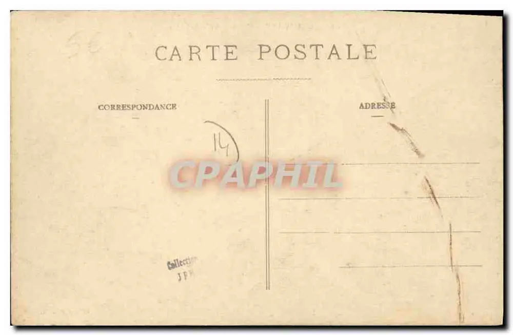 Deauville-sur-Mer — Villa Bel-Abri — Edition P. 1 - Rückseite