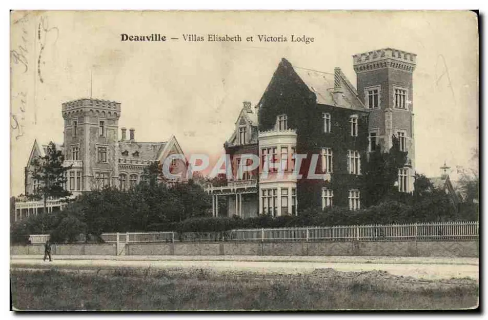Deauville — Villas Elisabeth und Victoria Lodge - Vorderseite