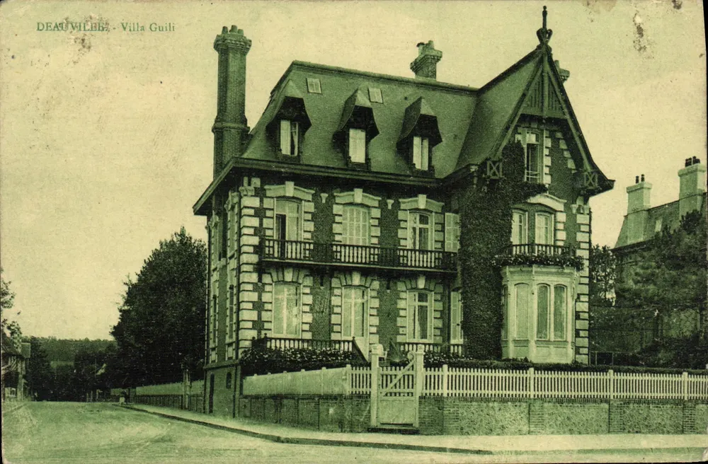 Deauville - Villa Guili — editor A. Bailey, Lib. de Deauville - Frente