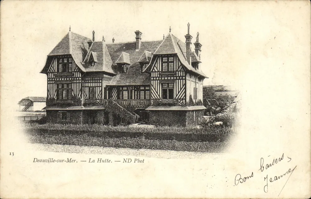 Deauville-sur-Mer — A Cabana — ND Pbot - Frente
