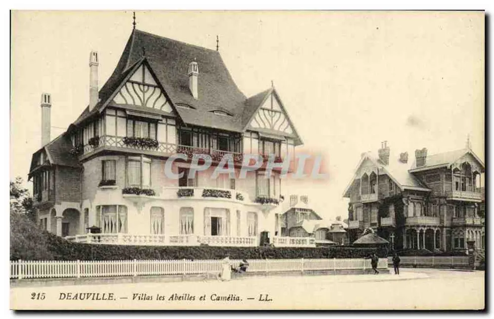 Deauville — Villas les Abeilles et Camélia — LL. n°215 - Vorderseite
