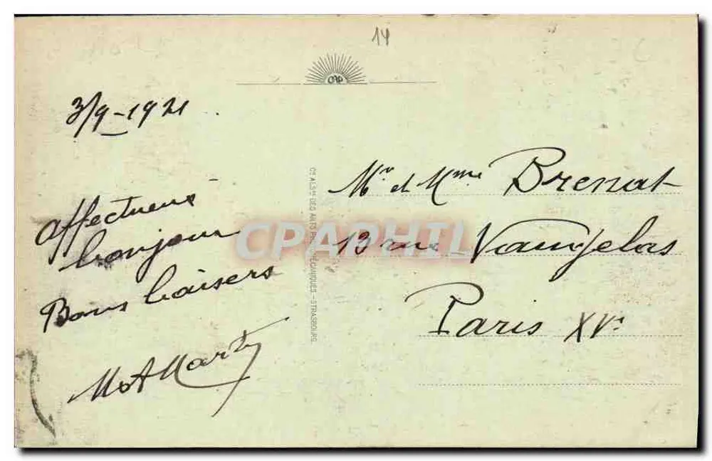 Deauville-La Plage Fleurie — La Terrasse und die Villen — anonymer Verlag, n° 137 - Rückseite