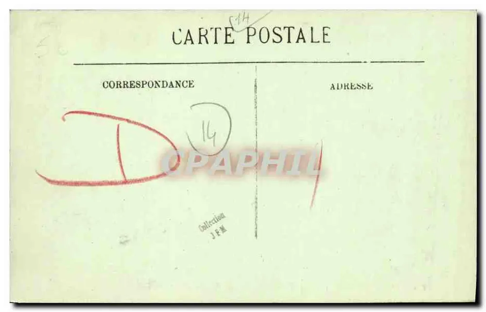 Deauville — Der Blütenstrand — Straße Gontaut-Biron — LL - Rückseite