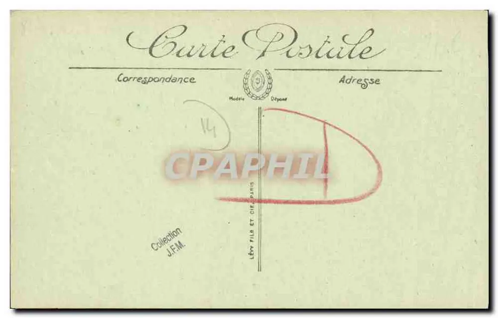Deauville — La Rue Gontaut-Biron — LL. Nr. 358 - Rückseite