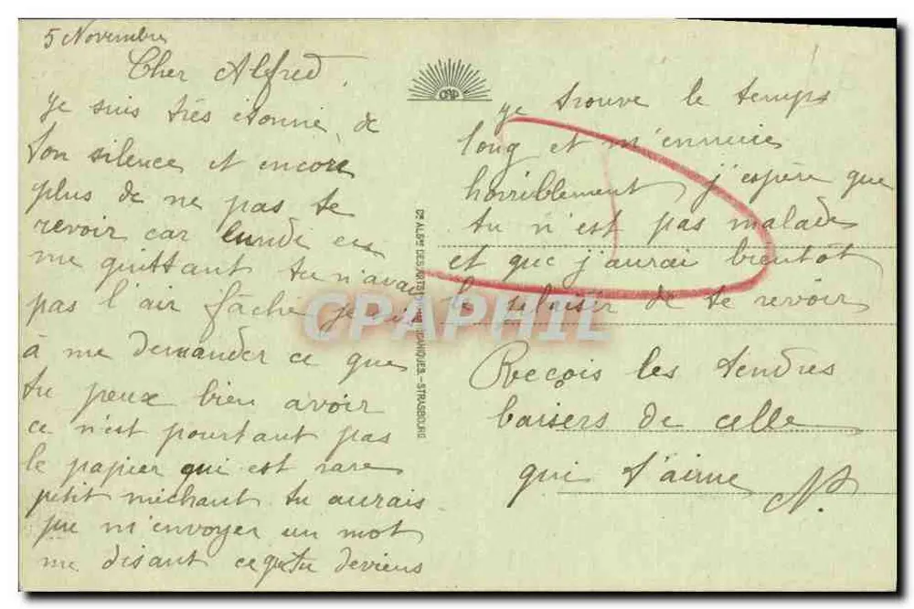 Deauville — Der blühende Strand — Rue Gontaut Biron - Rückseite