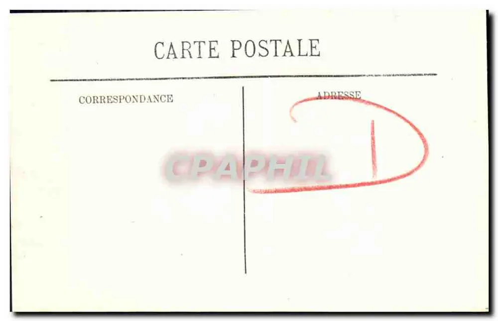Deauville — Straßen des Schlosses und des Kasinos — LL. n°252 - Rückseite