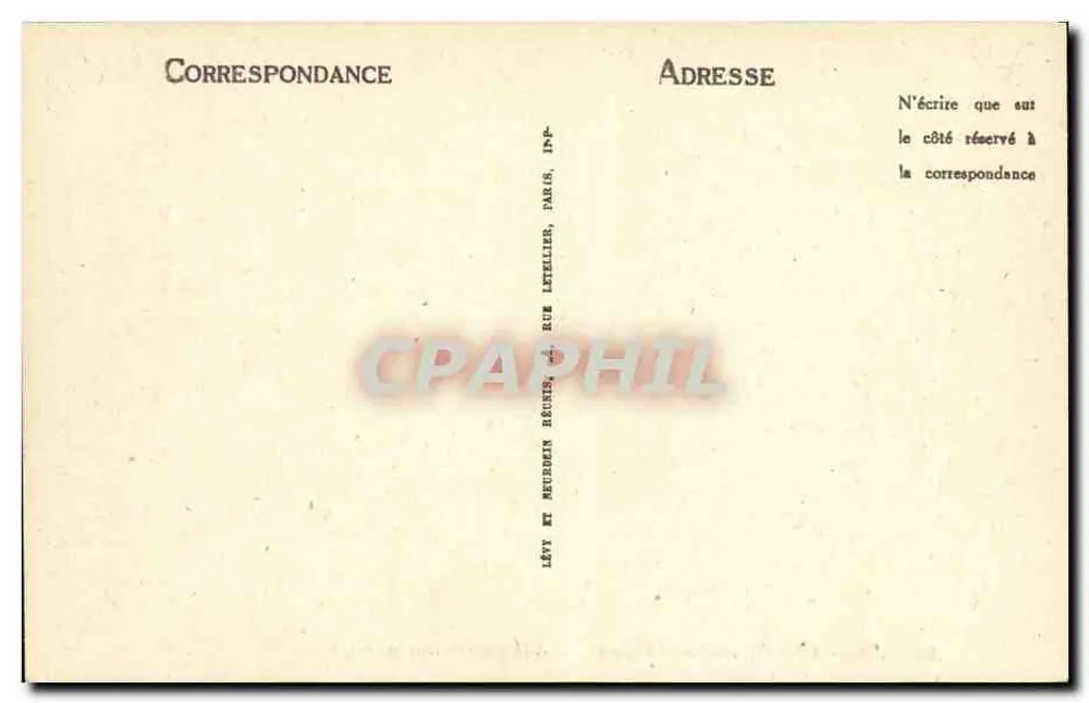 Deauville, Die Blühende Strände — Straße Désiré-le-Hoc — LL - Rückseite