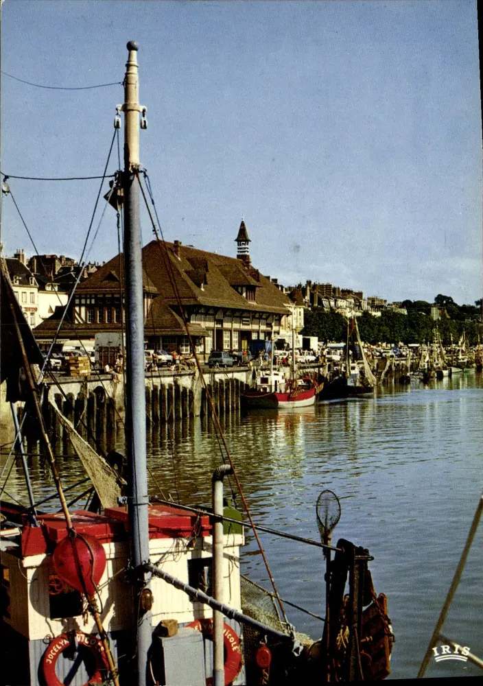 Deauville - Trouville (14) — Der Hafen und der Fischmarkt — Lumicap - Vorderseite