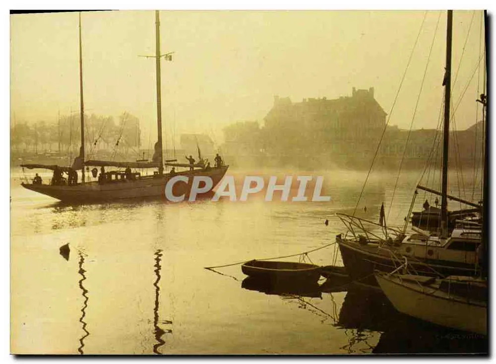 Deauville — Morgendampf — Verlag: Imprimerie Mâcon - Vorderseite