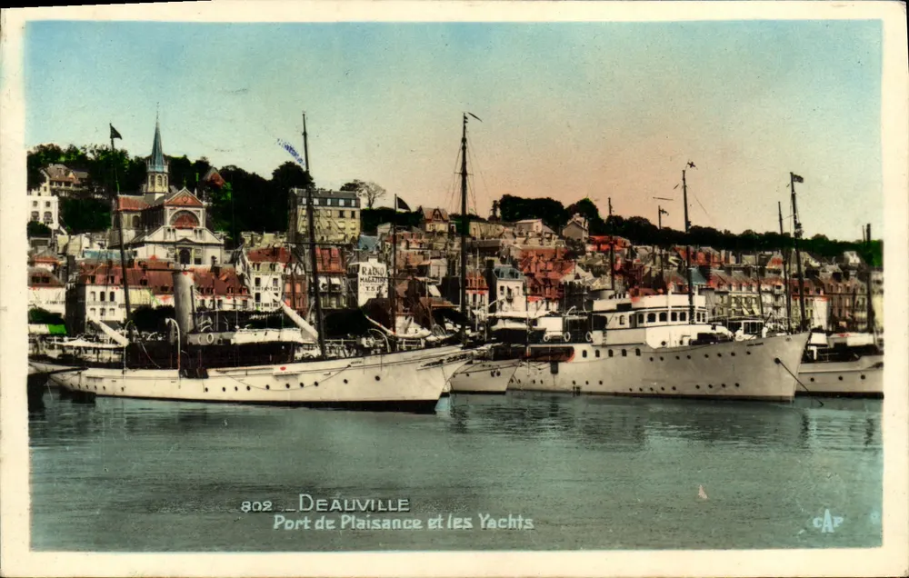 Deauville — Hafen der Freizeit und Yachten — CAF n°802 - Vorderseite