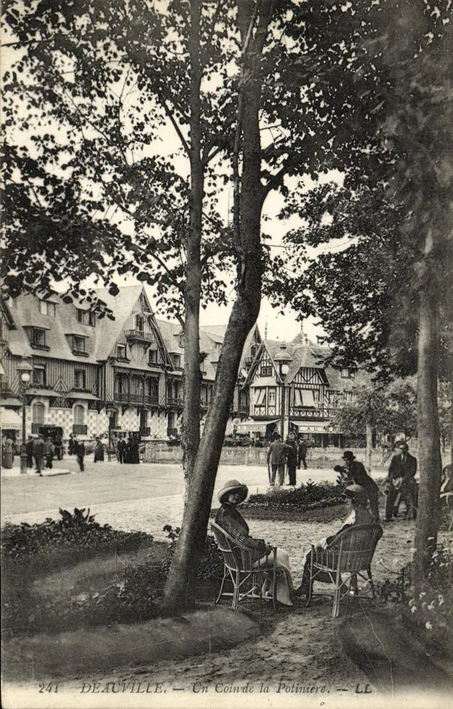 Deauville — Ein Eckchen der Potinière — LL, n°241 - Vorderseite