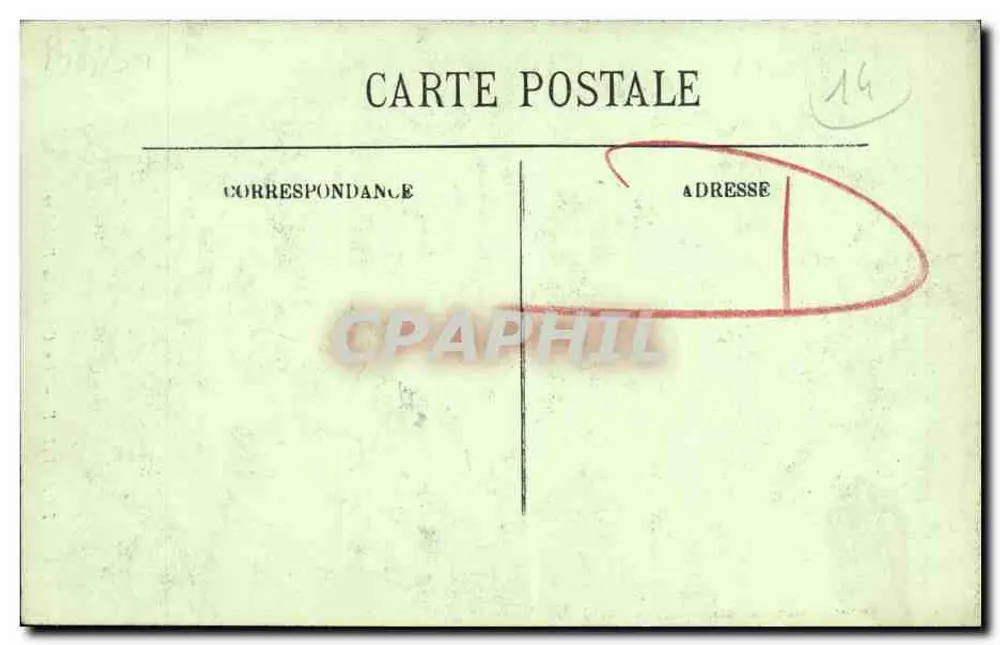 Deauville — Ein Eckchen der Potinière — LL, n°241 - Rückseite