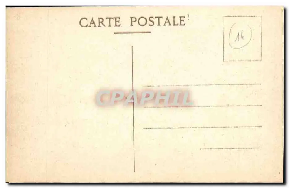 Deauville - La Potinière — cliché da Compagnie Aérienne Française - Verso